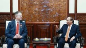 Chủ tịch nước Nguyễn Xuân Phúc và Đại sứ Daniel Kritenbrink tại buổi tiếp