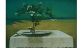 Bức tranh "Cây đời mãi xanh" của họa sĩ Vũ Mười 