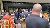  trườngCảnh sát Tulsa đã công bố hình ảnh này từ hiện trường vụ xả súng tại khuôn viên Bệnh viện Francis vào ngày 1-6. Nguồn: CNN vụ việc.