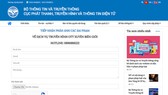 Tiếp nhận phản ánh sai phạm về dịch vụ truyền hình OTT TV