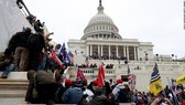 Người biểu tình xâm chiếm tòa nhà Quốc hội Mỹ ngày 6-1-2021. Ảnh tư liệu: Getty Images