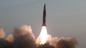Một vụ phóng tên lửa đạn đạo của Triều Tiên. Ảnh: YONHAP