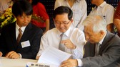 Lễ ký kết biên bản ghi nhớ hợp tác cuộc gặp gỡ giữ nhóm giáo sư cấp cao Nhật Bản cùng lãnh đạo UBND tỉnh Bình Định và Trung tâm IFIRSE