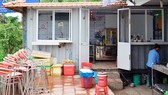 Một trường hợp cải tạo container thành nhà bếp của quán cà phê tại huyện Bình Chánh Ảnh: An Yên