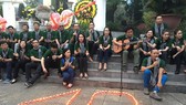 Đoàn đại biểu hành trình “Tháng ba biên giới” dâng hương Nghĩa trang liệt sĩ Vị Xuyên