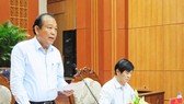 Phó Thủ tướng Trương Hòa Bình kiểm tra công tác quy hoạch và luân chuyển cán bộ lãnh đạo tỉnh Quảng Nam. Ảnh: Nguyên Khôi 