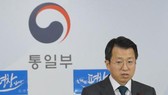 Người phát ngôn của Bộ Thống nhất Hàn Quốc Baik Tae-hyun. Ảnh: YONHAP/TTXVN
