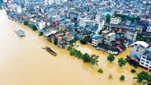 Ngập lụt tại khu tự trị dân tộc Choang Quảng Tây, Trung Quốc