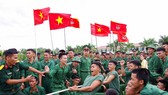 Chiến sĩ Sư đoàn 5 rèn luyện sức khỏe