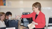 Lãnh đạo Đảng Dân tộc Scotland (SNP) Nicola Sturgeon. Nguồn: EPA/TTXVN