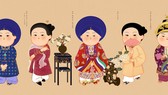 Hình ảnh trong dự án “Nguyễn triều nữ y” do Kris thực hiện