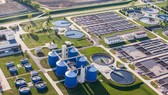 Nhà máy xử lý nước thải lớn nhất thế giới Bahr El-Baqar, Ai Cập có công suất 6 triệu m³/ngày