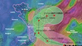 “Siêu bão” RAI di chuyển nhanh theo hướng Tây Tây Bắc