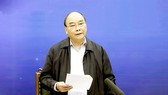 Chủ tịch nước Nguyễn Xuân Phúc phát biểu tại buổi giám sát của Đoàn đại biểu Quốc hội TPHCM, chiều 27-12. Ảnh: TTXVN
