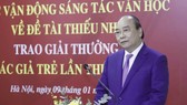 Chủ tịch nước Nguyễn Xuân Phúc phát biểu tại buổi lễ