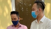 Hai bị can Nguyễn Nam Huy (phải) và Nguyễn Nam Thái