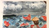 Tranh: ĐỖ LÊ ANH THƯ