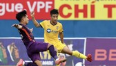 Một trận đấu tại V-League 2022. Ảnh: Anh Trần