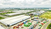 Hàng hóa tại Khu công nghệ cao TPHCM. Ảnh: HOÀNG HÙNG