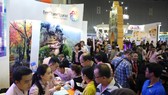 Tourists asked tourism information at ITE HCMC 2016