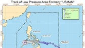 Track of low pressure area formerly called Usman (Photo: philstar.com)