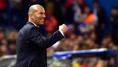 Niềm phấn khích của HLV Zidane