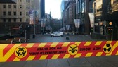 Cấm lưu thông tại khu vực trung tâm Sydney. Ảnh: abc.net.au