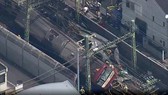 Hiện trường vụ tai nạn đường sắt ở Nhật Bản. Nguồn: RT