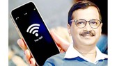 Thủ hiến New Delhi Arvind Kejriwal với tham vọng phủ sóng wifi miễn phí toàn thủ đô