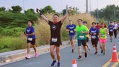 MC Phạm Anh tìm thấy nhiều năng lượng tích cực sau khi tham gia chạy bộ. Ảnh: NVCC