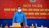 Chủ tịch Tổng LĐLĐ Việt Nam Nguyễn Đình Khang. Ảnh: tuyengiao.vn