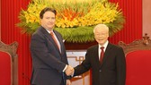 Tổng Bí thư Nguyễn Phú Trọng tiếp Đại sứ Hoa Kỳ Marc E. Knapper