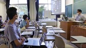 Sinh viên nước ngoài tại một trường đại học ở Nhật Bản
