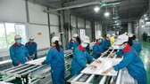 Sản xuất hàng gia dụng tại Công ty cổ phần Tập đoàn Sunhouse (Cụm công nghiệp Ngọc Liệp, huyện Quốc Oai). Ảnh: Nhật Nam