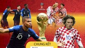 Lịch thi đấu World Cup 2018: trận chung kết Pháp - Croatia
