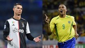 CR7 thừa nhận không thể sánh với Ronaldo Nazario