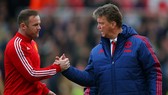 Wayne Rooney và HLV Van Gaal