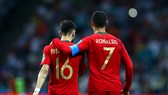 Bruno Fernandes và người đồng hương Cristiano Ronaldo