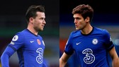 Ben Chiwell và Marcos Alonso