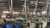 Do không tiêu thụ được sản phẩm, Nhà máy chế biến gỗ của Công ty Tân Thành Phú ở Quảng Ngãi phải ngừng hoạt động.