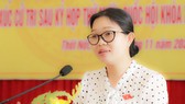 Bà Trần Thị Vĩnh Nghi, tân Bí thư Huyện uỷ Thới Lai - TUẤN QUANG