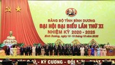 Ban Chấp hành Đảng bộ tỉnh Bình Dương nhiệm kỳ 2020-2025 ra mắt Đại hội