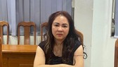 Bà Nguyễn Phương Hằng tại cơ quan điều tra