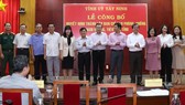Ông Nguyễn Thành Tâm làm Trưởng ban chỉ đạo phòng chống tiêu cực tham nhũng tỉnh Tây Ninh