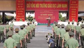 Tăng cường 250 học viên an ninh nhân dân chi viện tỉnh Bình Dương, Long An chống dịch