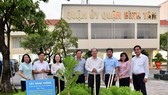Thêm cây bàng vuông từ Trường Sa được trồng tại quận Bình Tân