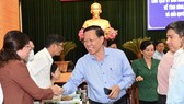 Chủ tịch UBND TPHCM Phan Văn Mãi làm việc, giải quyết nhiều kiến nghị của quận Bình Tân