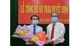 Bí thư Thành ủy TPHCM Nguyễn Thiện Nhân trao quyết định cán bộ tại quận 9
