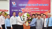 Bí thư Thành ủy TPHCM Nguyễn Thiện Nhân thăm, chúc mừng các cơ quan báo chí