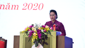 Chủ tịch Quốc hội Nguyễn Thị Kim Ngân dự và phát biểu tại Đại hội